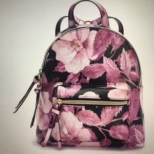 Mini floral backpack
